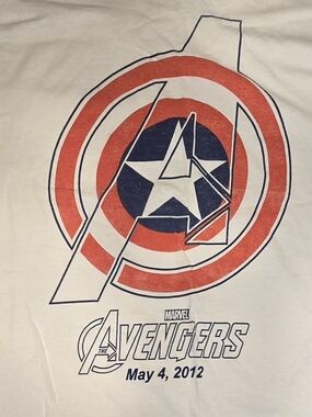 2011 Comic Con Exclusive Avengers Tee - SDCC - Marvel - Disney - Size Large